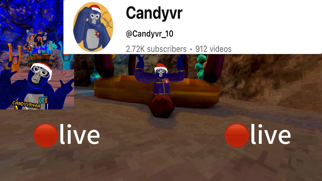 GORILLA TAG LIVE WITH VIEWERS 