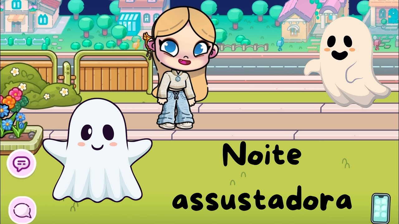 Noite assustadora no avatar World 