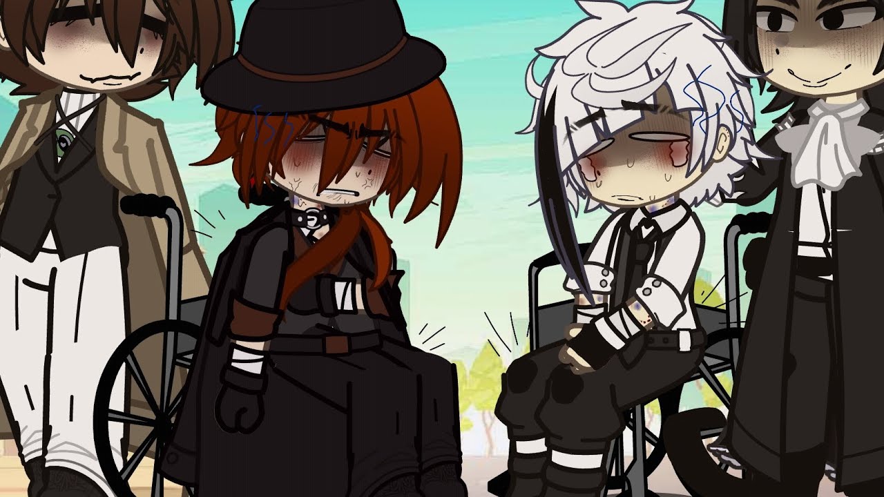 Who let chuuya drink???😡 //Chuuya x Dazai//.🤎.💛. //Atsushi x Akutagawa//.🤍.🖤....☆