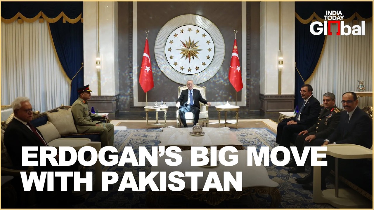 Erdogan Meets Pakistan Army Chief Asim Munir As T&uuml;rkiye Strengthens Defence Alliance With Islamabad