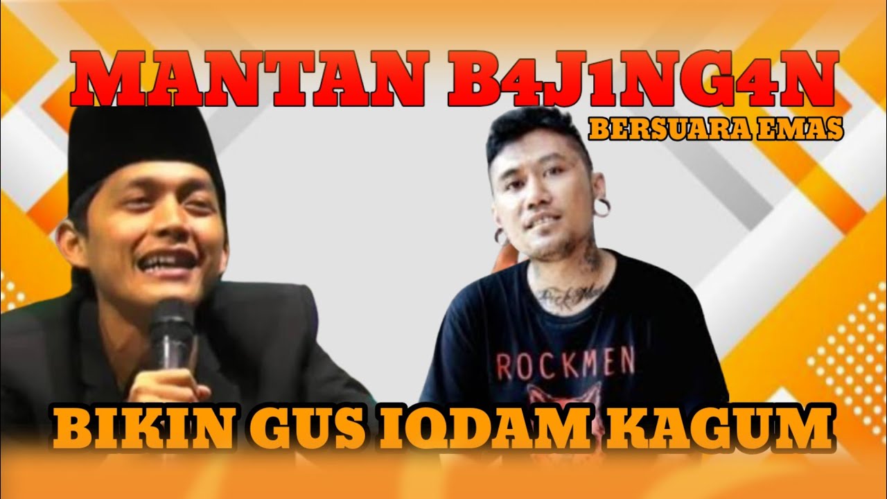 Gempar !! Mantan b4jingan bersuara merdu membuat jama'ah menangis bikin Gus iqdam terharu