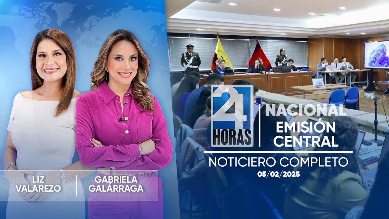 Noticiero de Ecuador (Emisión Central 05/02/2025)