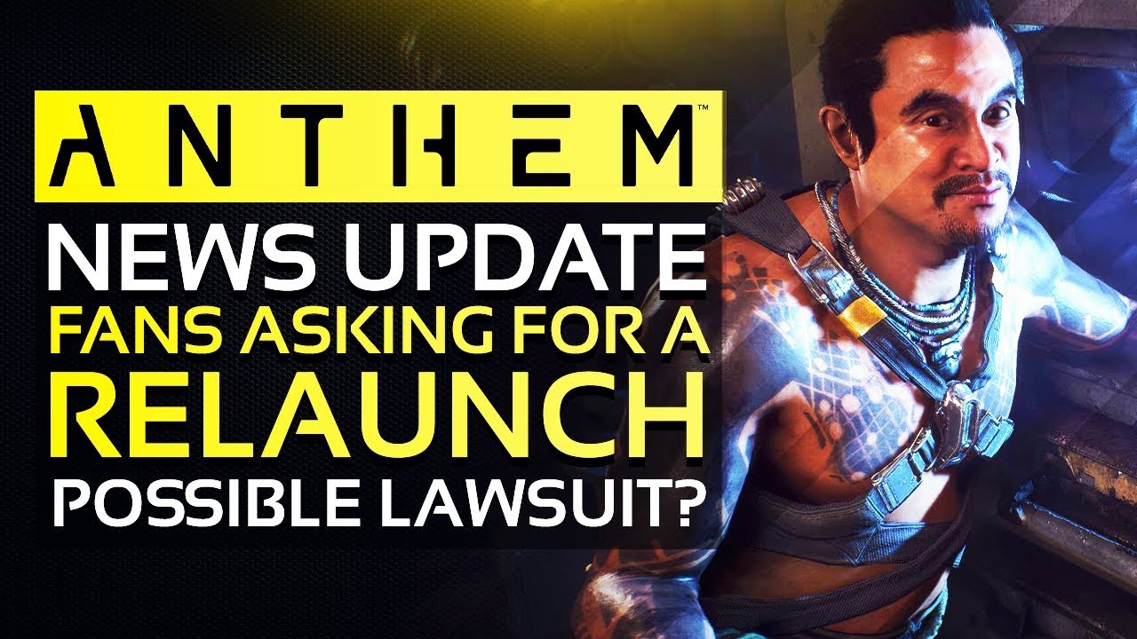 Anthem NEWS - BIG April UPDATE, New BIOWARE Replies, Fans Asking for Relaunch & Incoming Lawsuit?