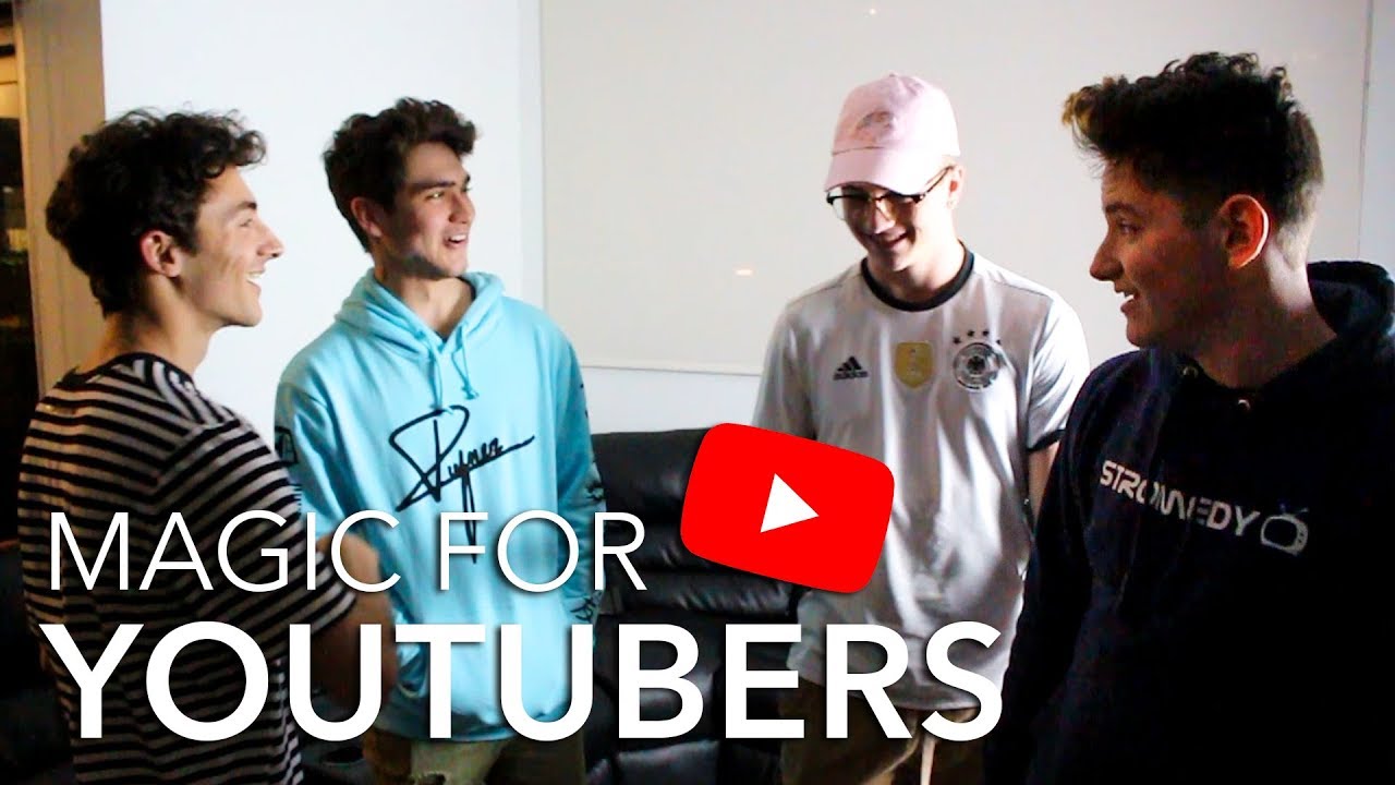 MAGIC FOR YOUTUBERS!!!