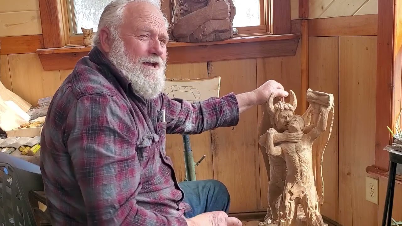 Woodcarvers Corner with Rex Branson: Carving Relief of an Old Mill + Show n' Tell