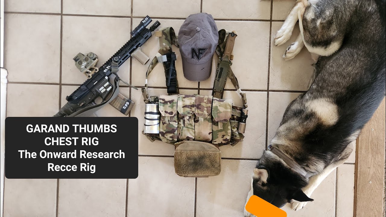 GARAND THUMBS CHEST RIG Onward Research Recce Rig