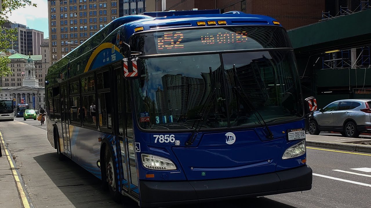 MTA NYCT SPECIAL | Riding 2022 New Flyer XD40 #7856 on the B52!