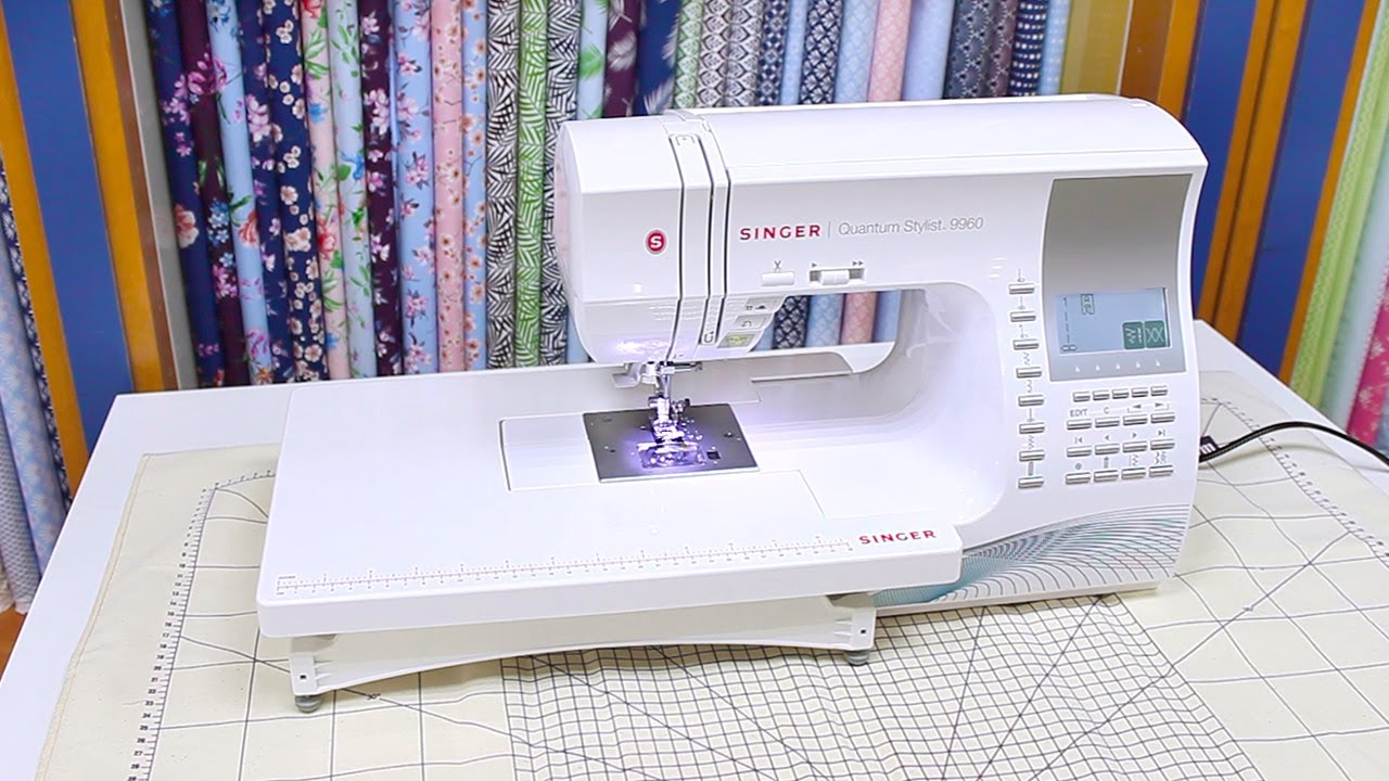 Singer Quantum Stylist 9960 - Обзор швейной машины