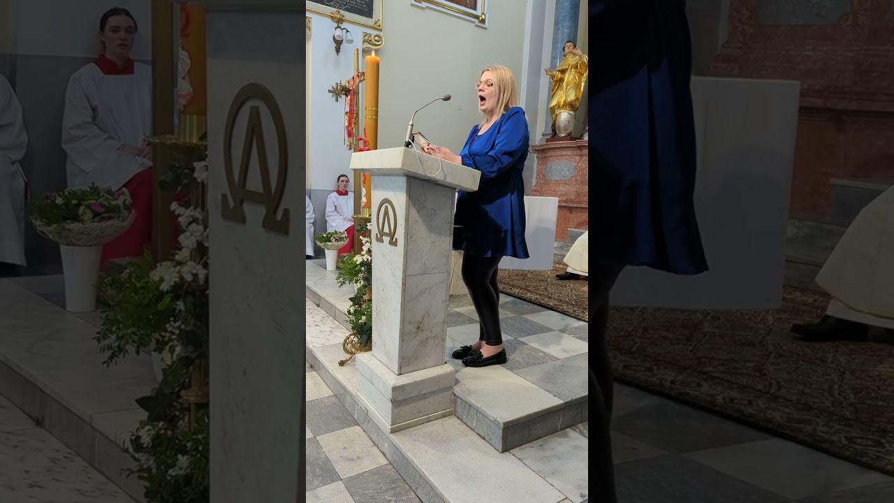 EASTER SUNDAY OF THE RESURRECTION OF THE LORD: Responsorial Psalm. Soloist: BEATRICE MUREȘAN ✨✨✨