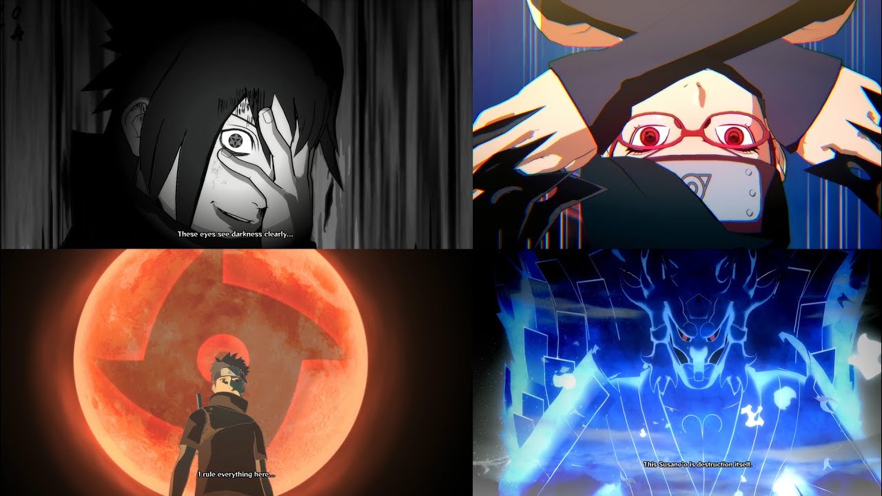 Semua Ulti Anggota Clan Uchiha di Game Naruto Storm 4