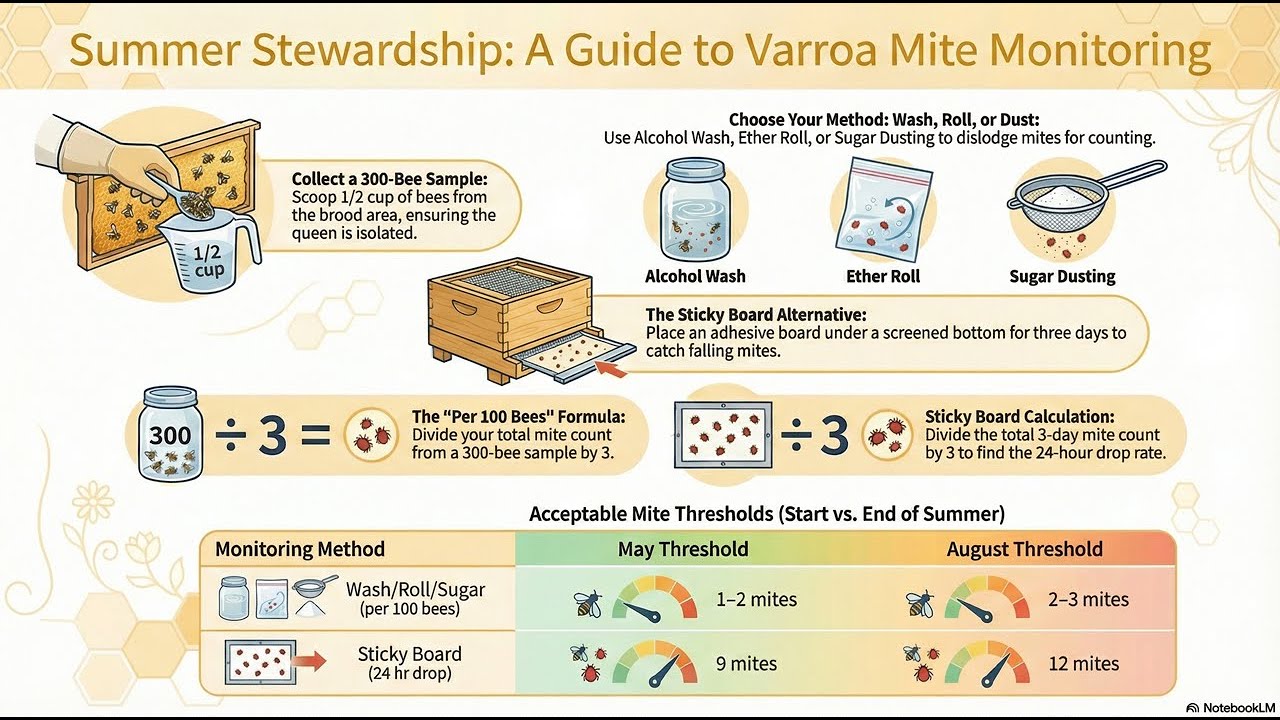 Varroa Mite Monitoring Guide