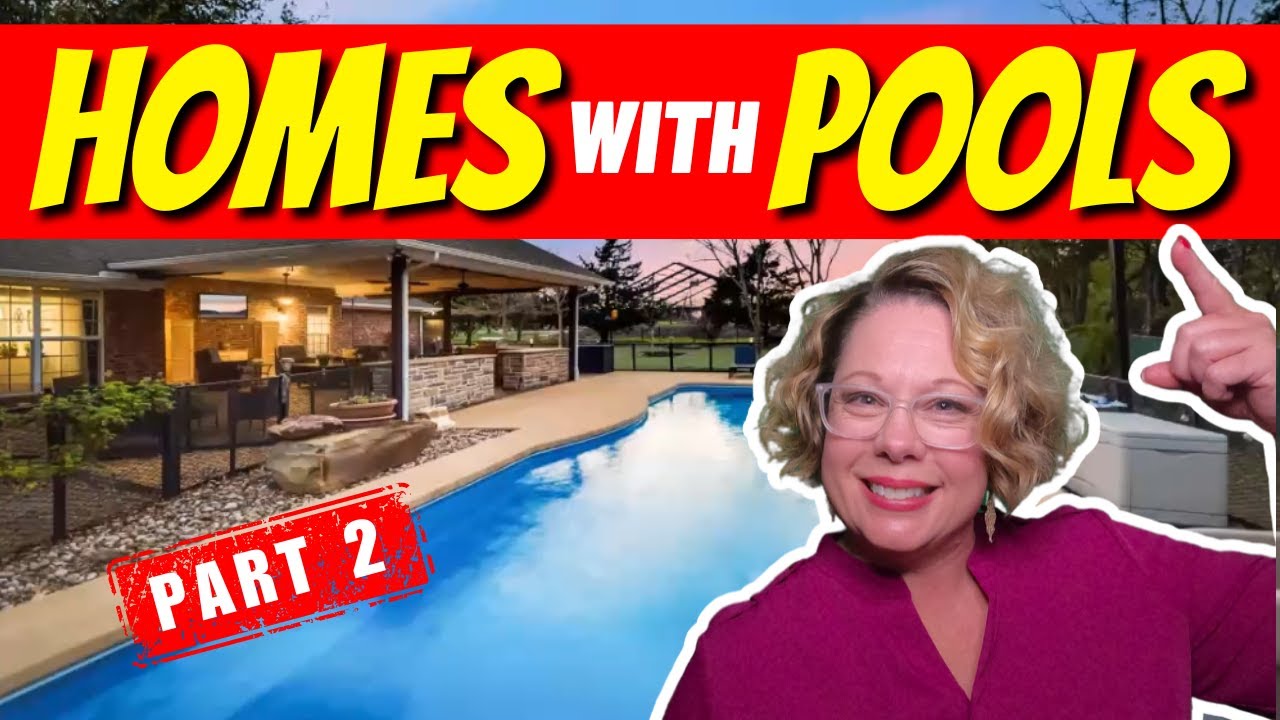 Homes with Pools in North Texas | UNDER $600,000! Part 2