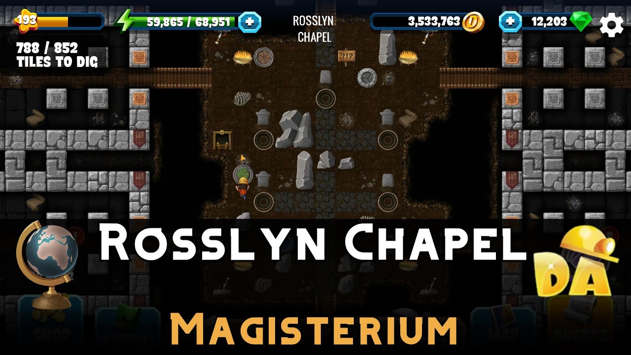Rosslyn Chapel | Magisterium #4 | Diggy's Adventure