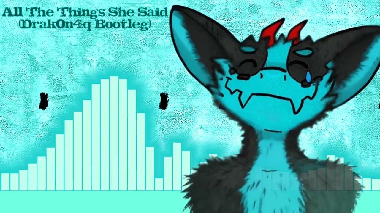 All The Things She Said (Drak0n4q Frenchtempo Bootleg)(Visualizer) 