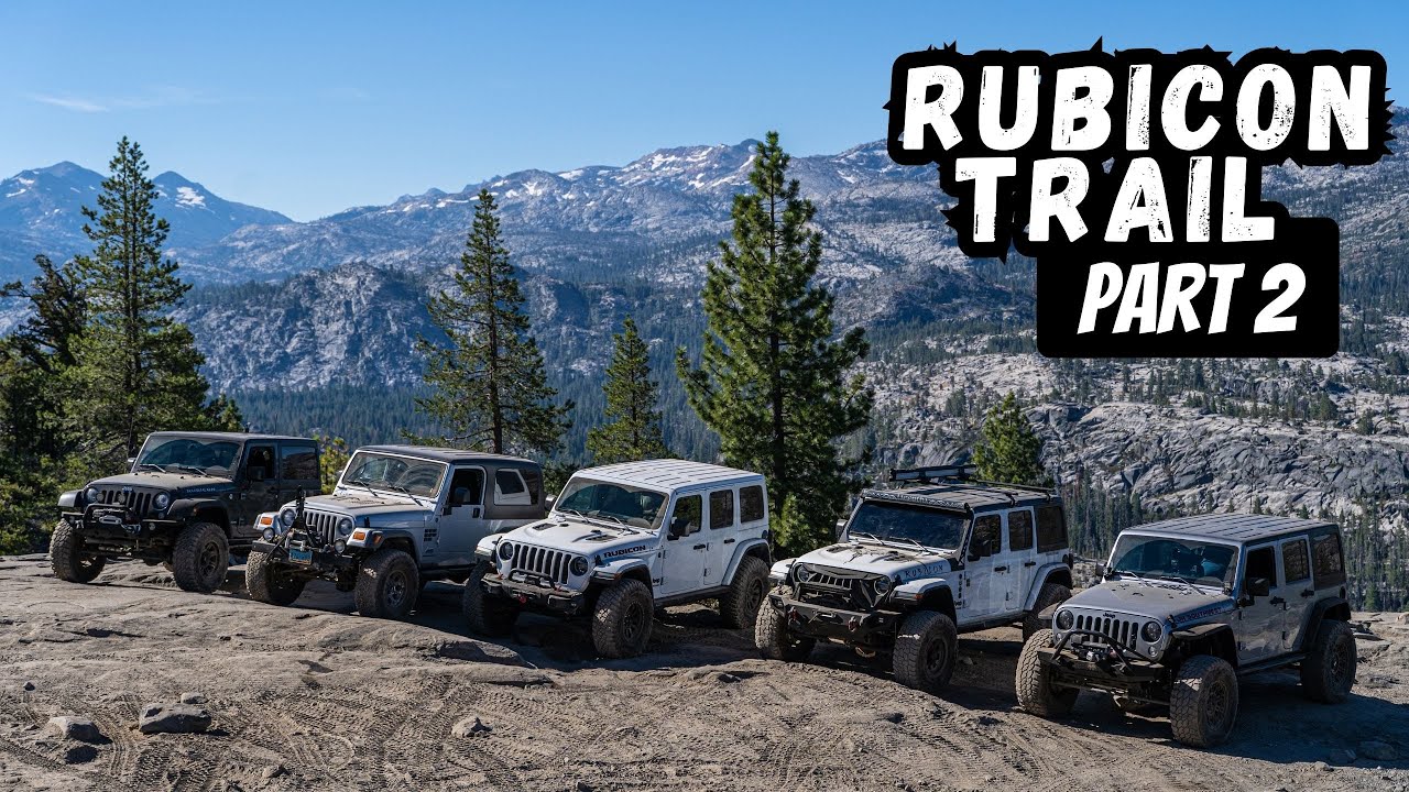 Rubicon Trail -- part 2 - Buck Island to Observation Point