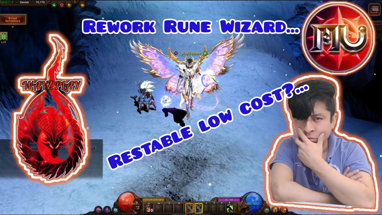 #muonline 😎Rework de  la Rune Wizard😝Low Cost  Rentable?¿🤪😝👍😝😝😝