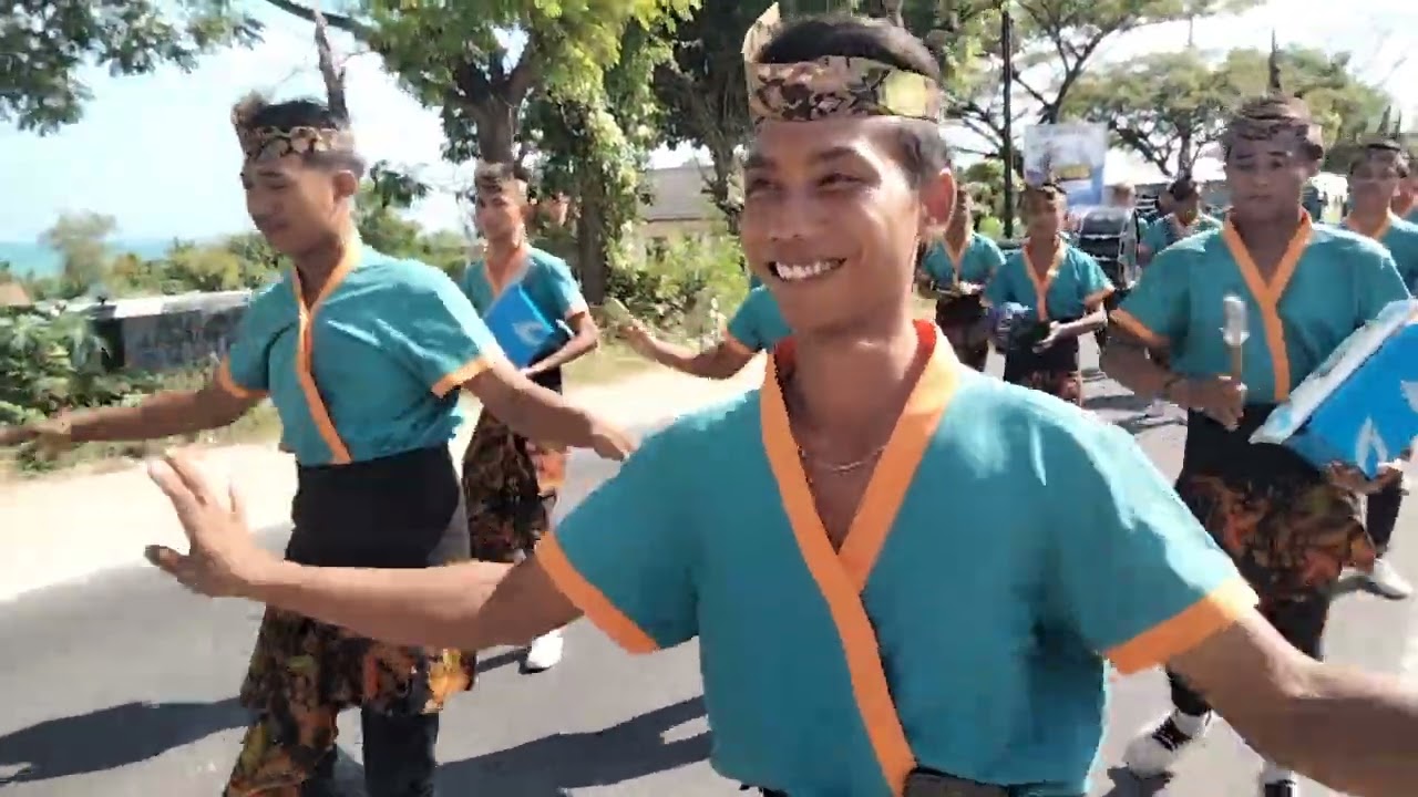Karnaval Haflatul imtiha ponpes NURUL AMIN Pemandangan Sangrah 02 juli 2025