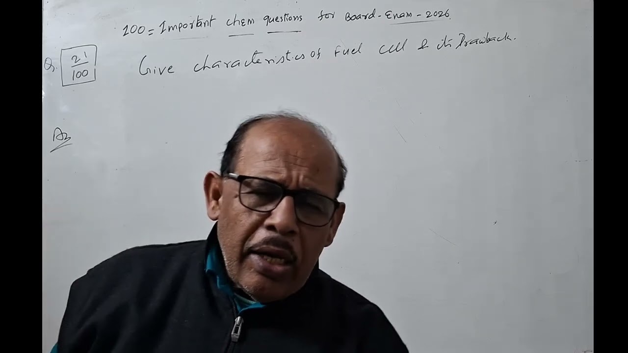 100 Important Chemistry Questions for Board Exam Part- 18 2026 by Dr. S. K. Choudhary Sir