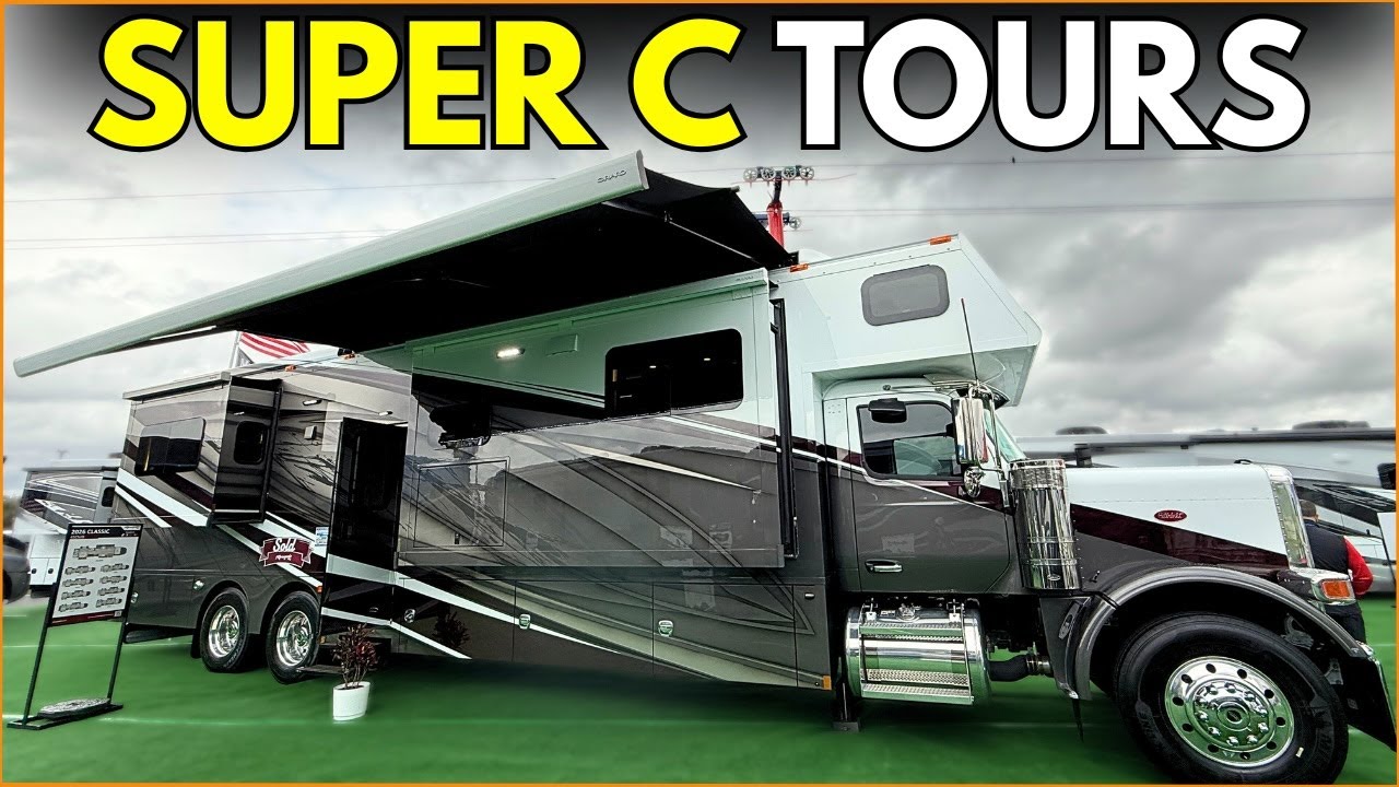 2026 Florida RV SuperShow - Live RV Tours Of Super C Motorhomes!