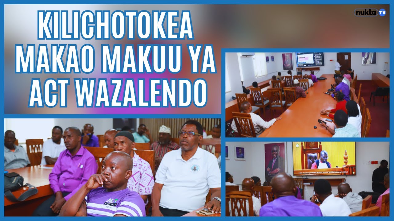 KILICHOTOKEA MAKAO MAKUU ACT WAZALENDO BAADA YA MAAMUZI YA MAHAKAMA