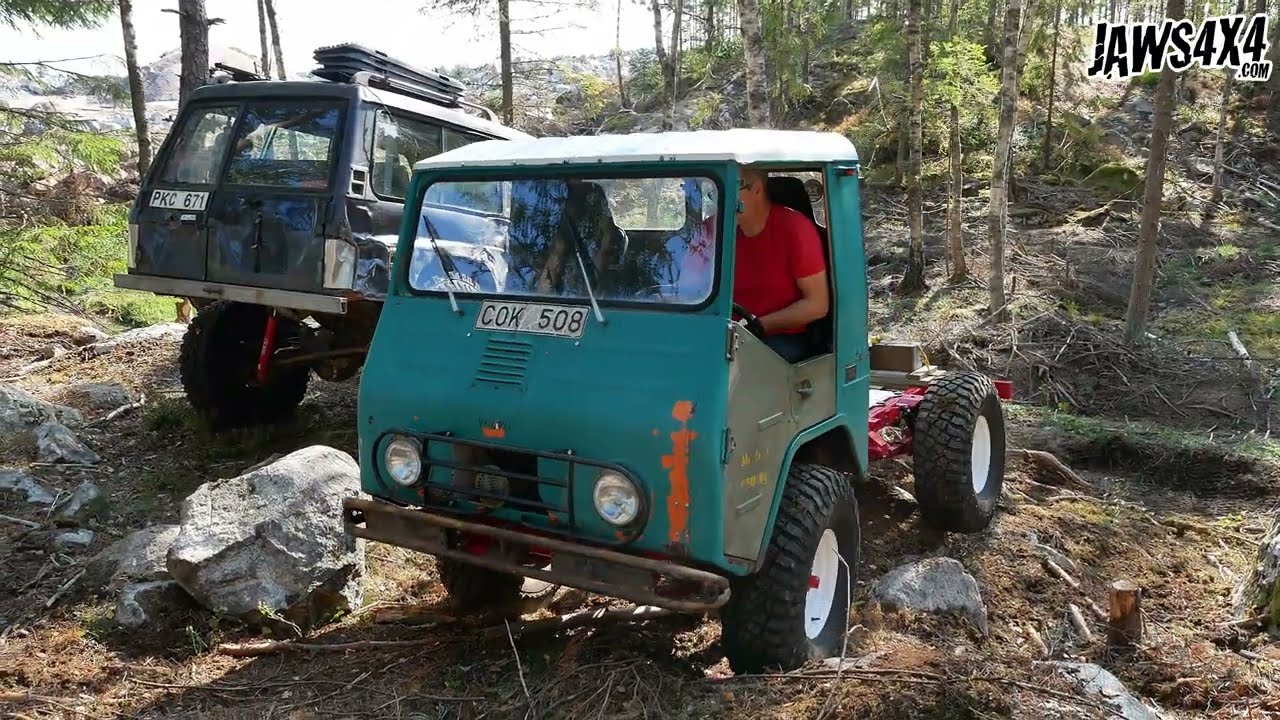 Volvo Laplander Valp Offroad rock climb 240907
