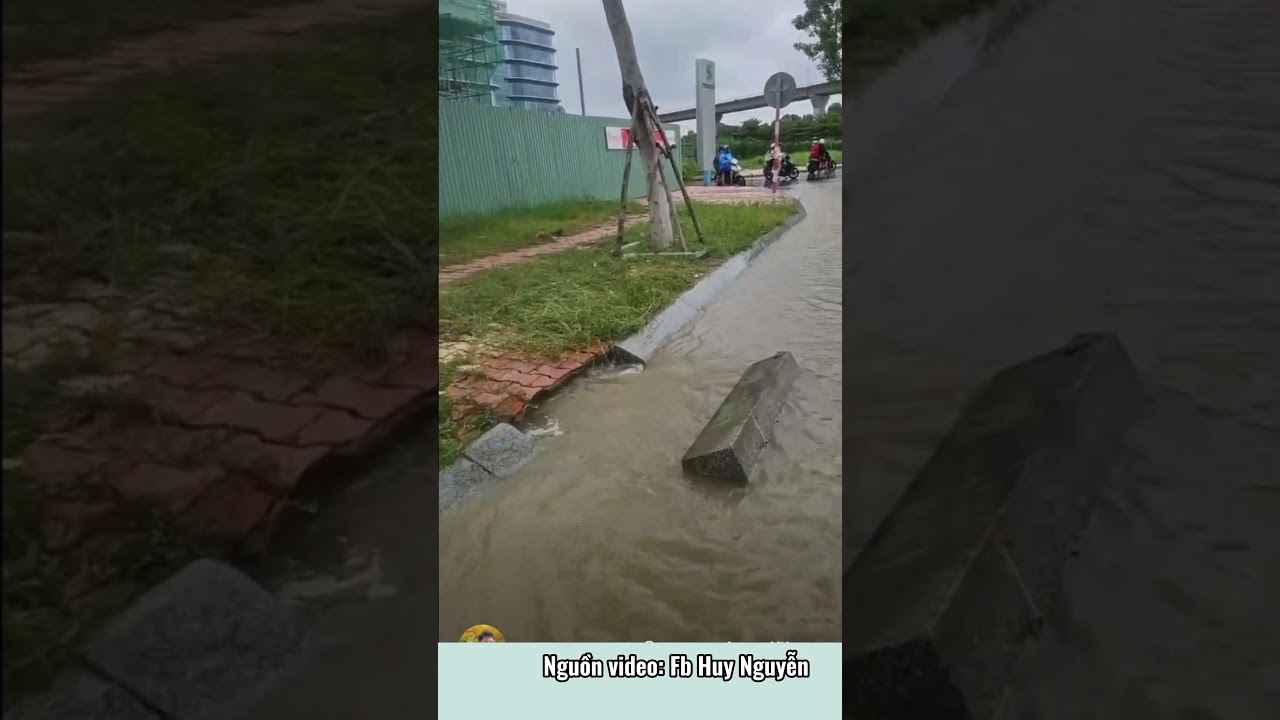 Ngay l&uacute;c n&agrave;y tại Đ&agrave; Nẵng S&oacute;ng đ&aacute;nh rất mạnh-Nước d&acirc;ng cao - Ảnh hưởng b&atilde;o số 12 Fengsheng | HesBa58