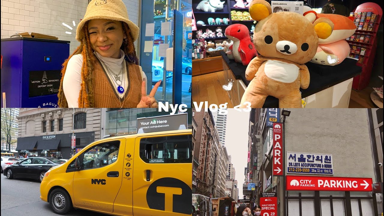 First vlog in NYC!♡