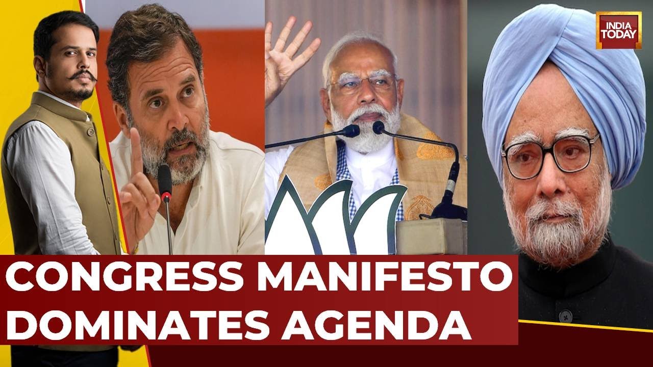 5live With Shiv Aroor LIVE: Congress Manifesto Triggers Non Stop Attack From PM Modi | India Today