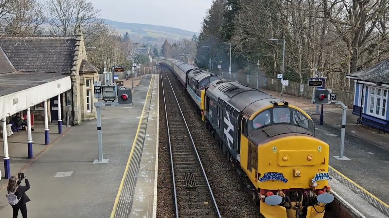 Branch Line Society's BWC Far North 3 day Railtour 2025 with Class 37s