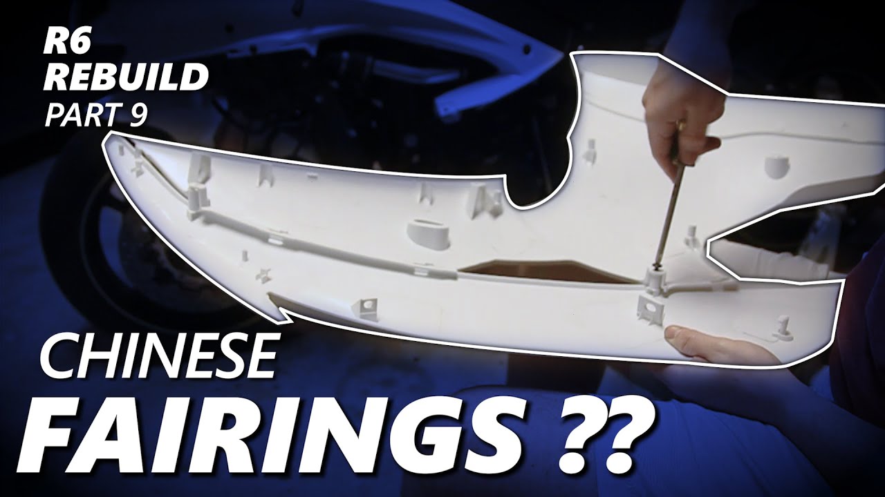 How To Install R6 Chinese Fairings | Yamaha R6 Rebuild Series | Part 9