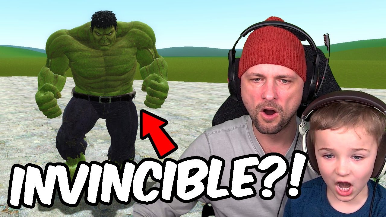 Is HULK Strongest NPC in Garry's Mod Sandbox?!