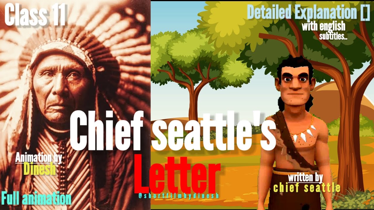 CHIEF SEATTLE'S LETTER||Written by #chiefseattle || @ShortfilmbyDinesh ||Full Animation explanation 