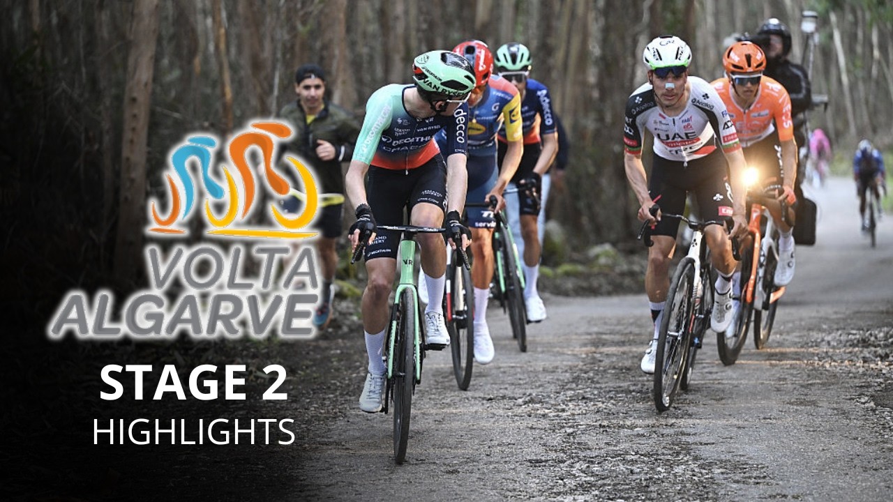Volta ao Algarve 2026 - Stage 2 Highlights - Seixas vs Ayuso vs Almeida on Alto de Foia