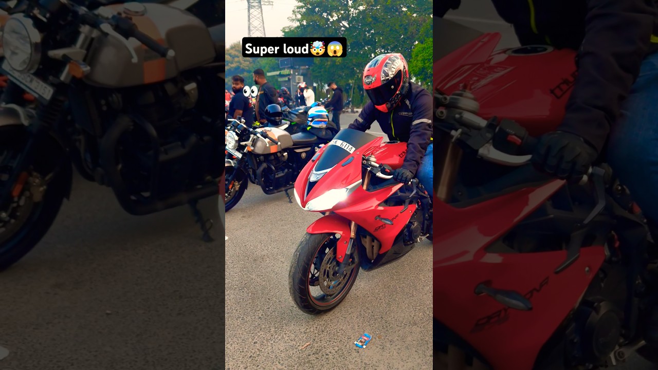 Triumph⚡Daytona 675💀 SC project Sound😍|| #daytona #triumph #exhaust #sound #automobile #shorts #loud