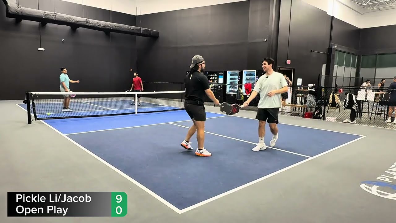 Pickleball Content Creator Tries Playing In The Open Play