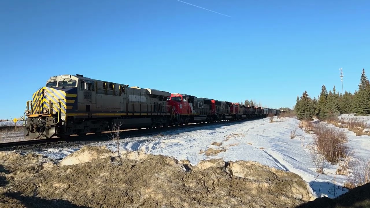 CN 3966 Leads a Southbound A459 (1/17/2025)