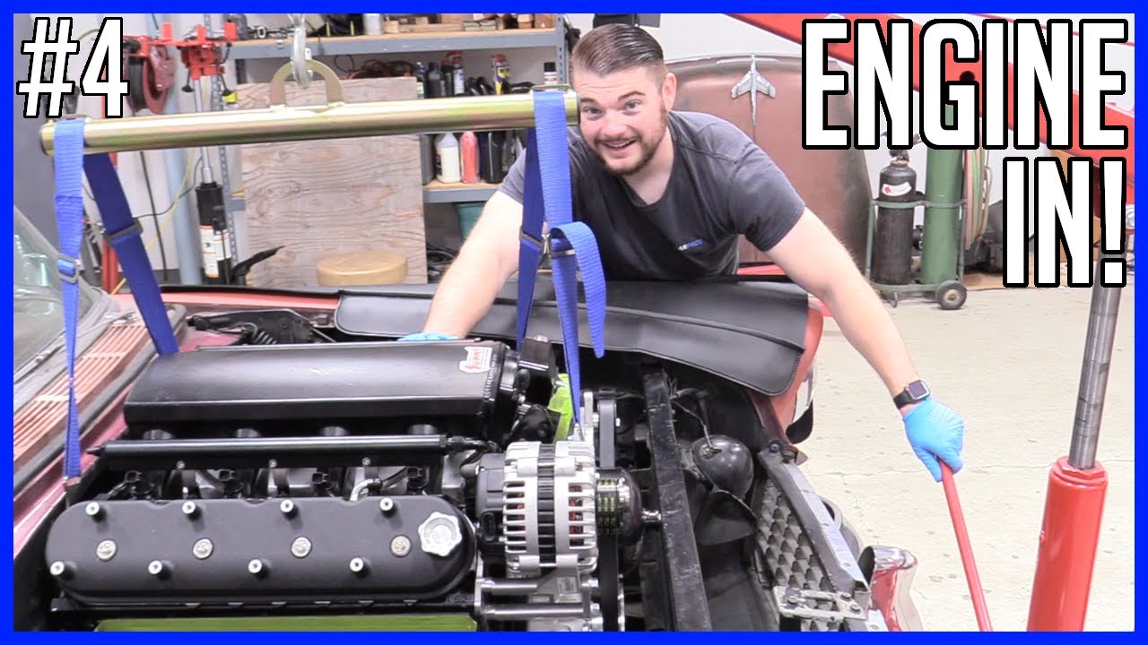 How to LS Swap - Episode 4 - Installing the Engine!