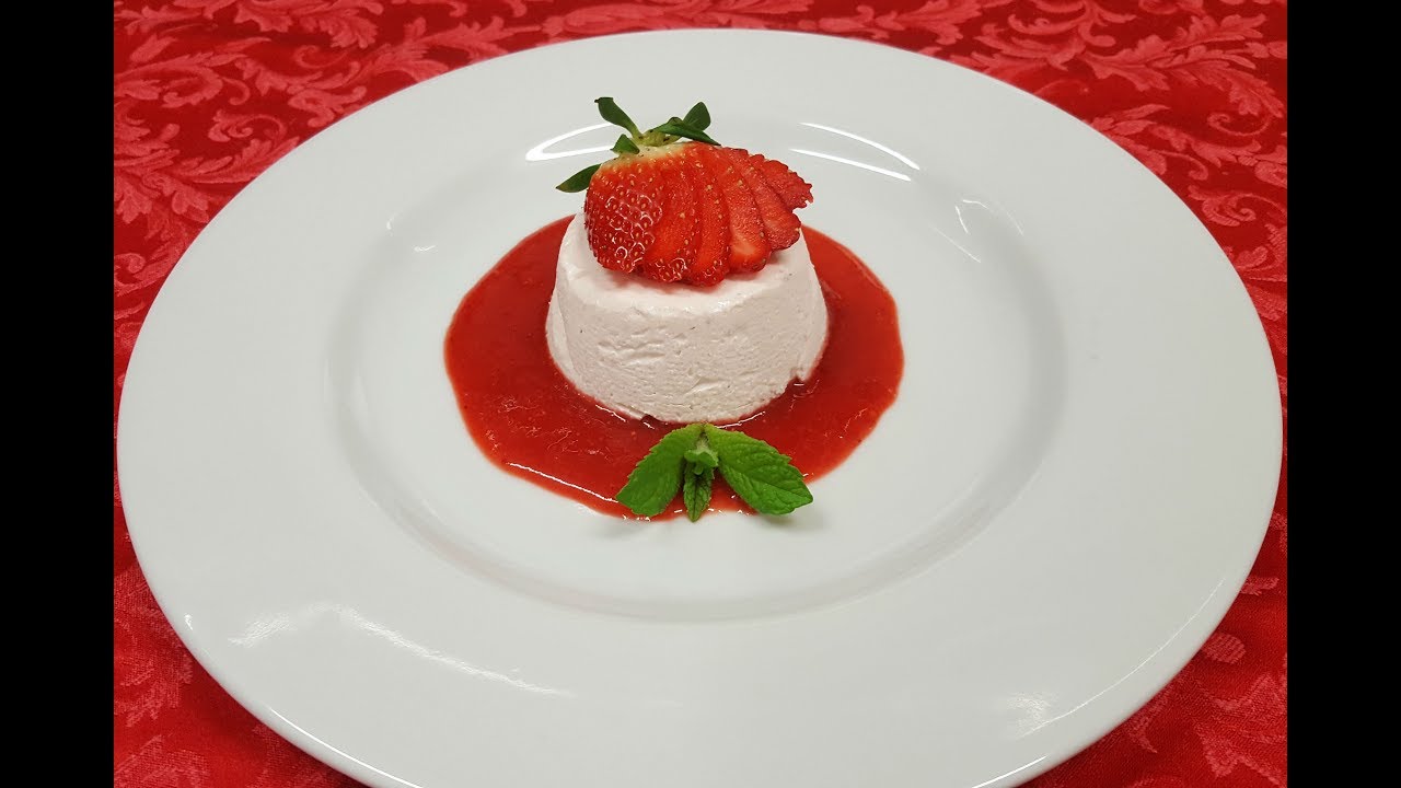 BAVARESE ALLE FRAGOLE🍓RITA CHEF | Un dolce al cucchiaio fresco e delicato.