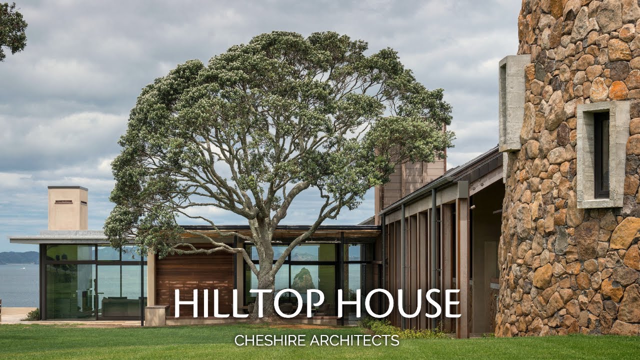 Stone Observation Tower-Centered House
