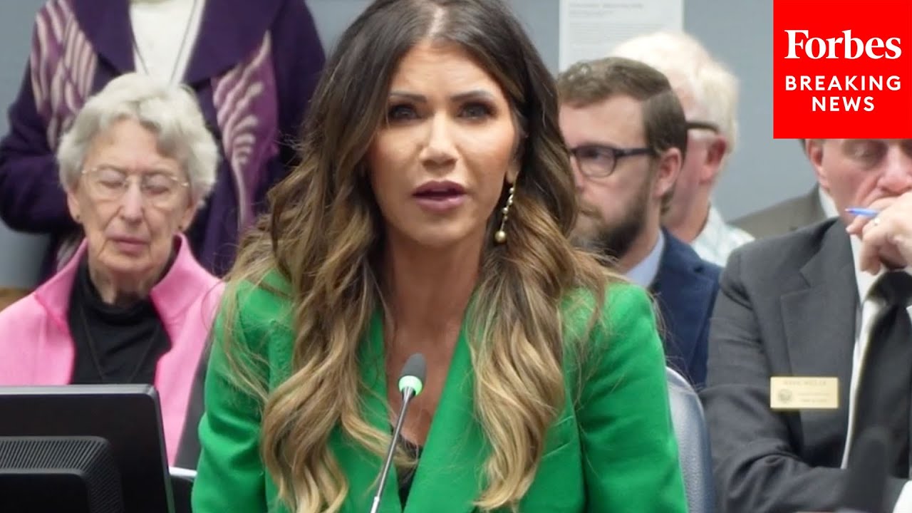 Kristi Noem Takes Rare Step Of Testifying Before House Committee In Support Of Tax Cut On Groceries