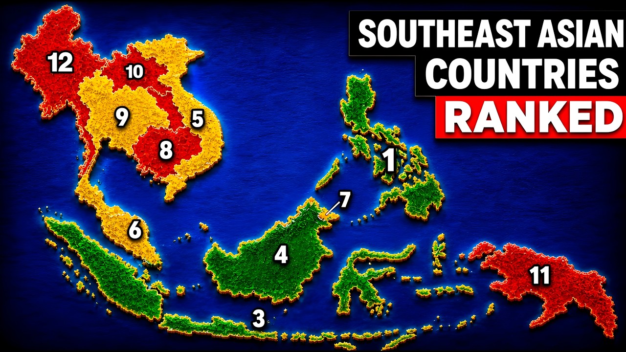 Every Southeast Asian Country Ranked WORST to BEST