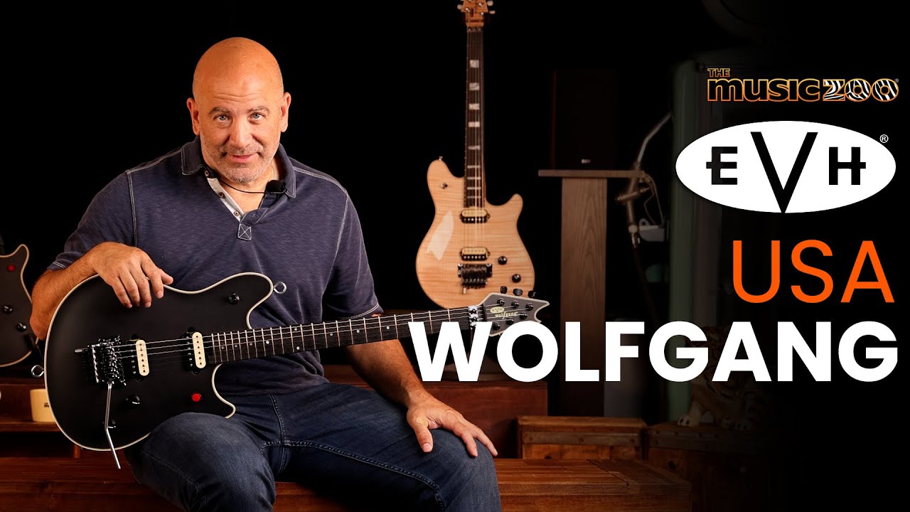 Обзор продукта EVH Wolfgang USA Edward Van Halen Signature Stealth и демонстрационное видео с игр...