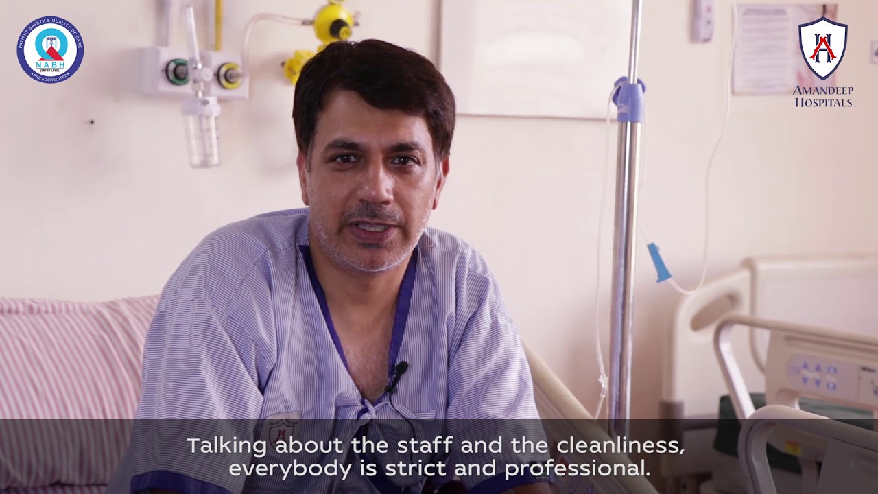Patient testimonial | Amandeep Medicity | Treated For Cardiac Disease