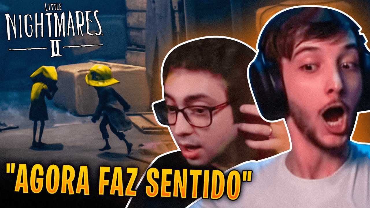 YOUTUBERS REAGINDO A SIX ENCONTRANDO SUA CAPA DE CHUVA NO LITTLE NIGHTMARES 2