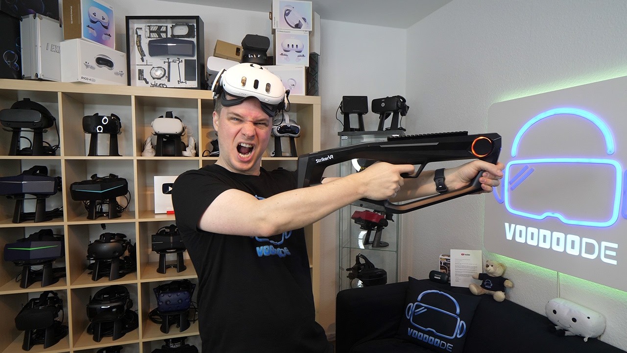 Das ist die BESTE haptische Gun f&uuml;r VR-Brillen! StrikerVR Mavrik