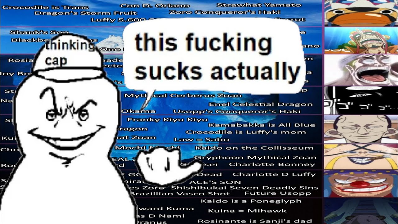 One Piece Theory Tier List By Guys Who Hate Theories
