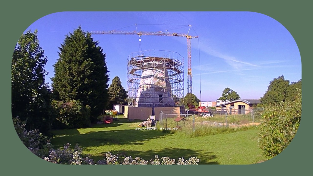 Upminster Windmill - Scaffolding