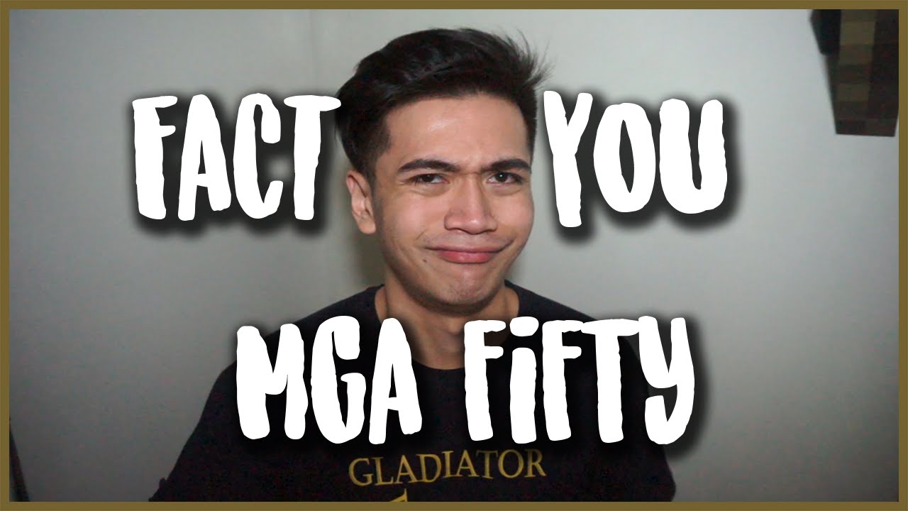 50 FACTS ABOUT ME // Luigi Pacheco