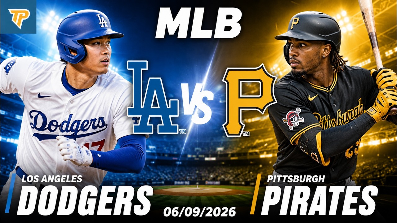 LA Dodgers против Pittsburgh Pirates: прогноз на матч MLB 09.06.26