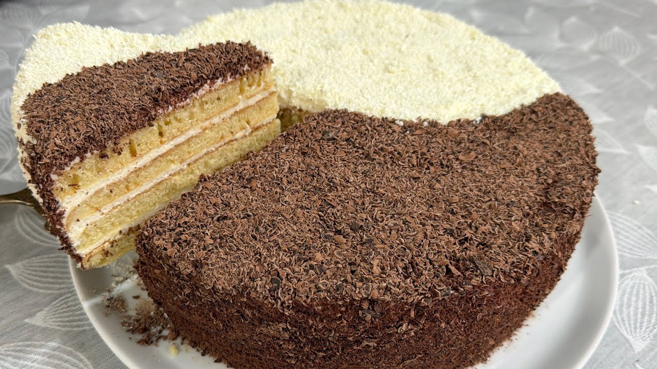 🔴SOBASIZ,Tavada 30 dəqiqəyə hazırlanan Yumşaq və Ləzzətli  TORT resepti. Möhtəşəmdir,mütləq sınayın🤌